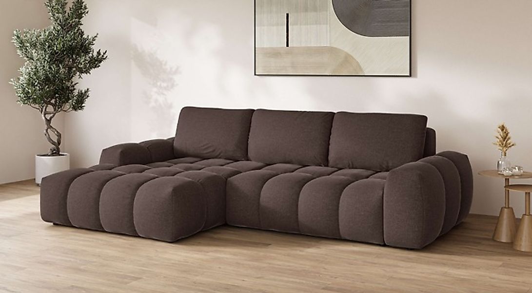 INOSIGN Ecksofa »AZITA klein optionale Schlafsofa mit Bettkasten, B/T/H: 27 günstig online kaufen