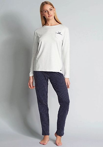 TOM TAILOR Pyjama, (2 tlg.), mit sportlichem Design günstig online kaufen