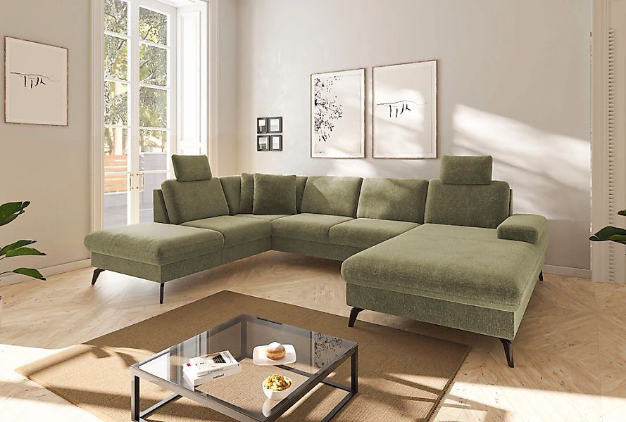 sit&more Wohnlandschaft "Morris Jubi U-Form", inkl. Armteilfunktion und 1 Z günstig online kaufen