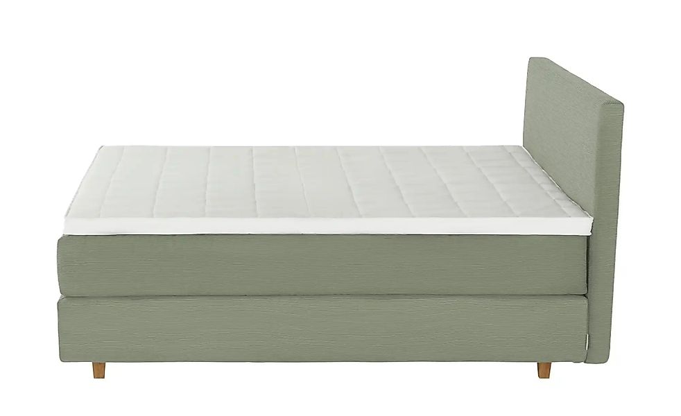 Jette Home Boxspringbett  Jette Flex ¦ grün ¦ Maße (cm): B: 145 H: 120,5 Be günstig online kaufen