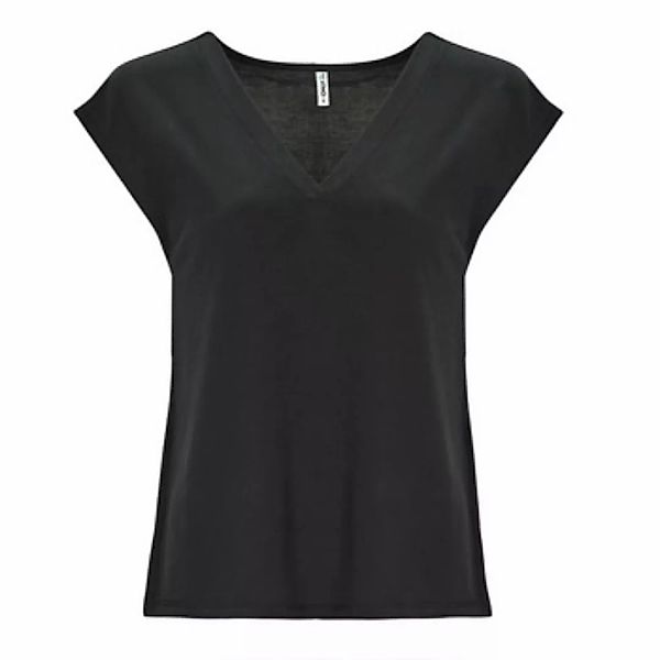 ONLY T-Shirt Basic mit V-Ausschnitt, kurze günstig online kaufen