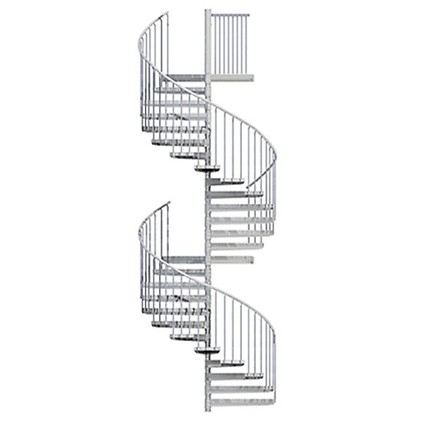 Scalant Außentreppe Spindeltreppe Scarvo L, für günstig online kaufen