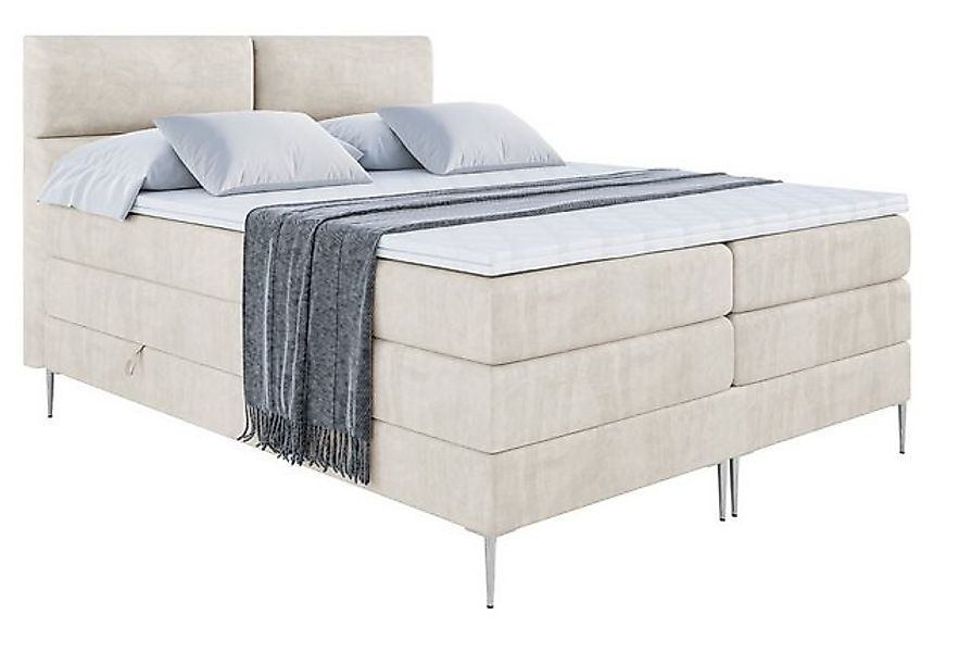 ALTDECOR Boxspringbett BOXI3-F KING (Multipocket-Matratze H4, H3 Matratze B günstig online kaufen