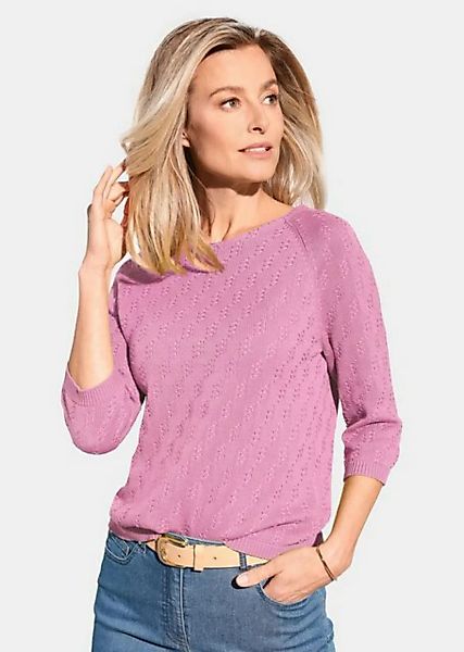 GOLDNER Strickpullover Kurzgröße: Pullover günstig online kaufen