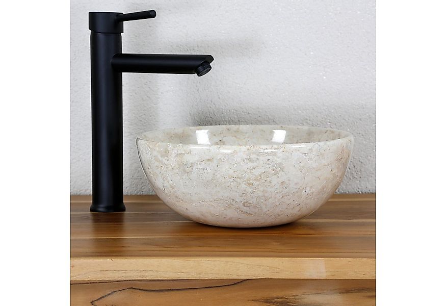 Casa Moro Waschbecken Stein Waschbecken - Aufsatzwaschbecken Marmor für Bad günstig online kaufen