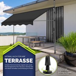 tillvex Klemmmarkise tillvex Balkonmarkise Markise Klemmmarkise günstig online kaufen