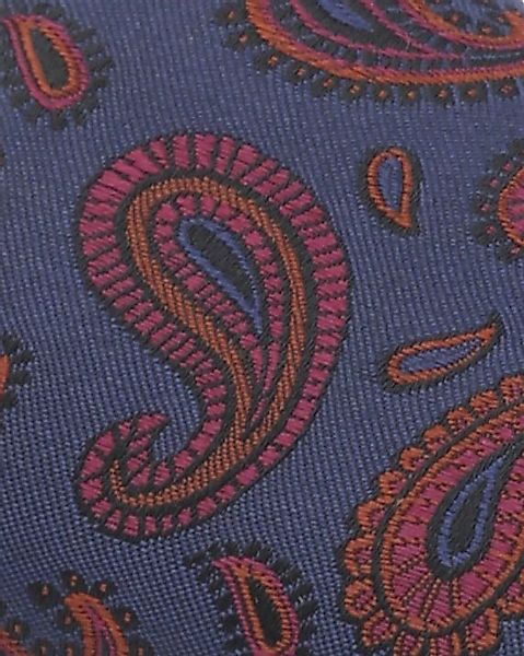 Suiable Seidenkrawatte Paisley Navy - günstig online kaufen
