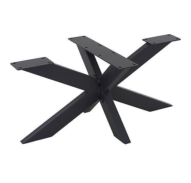 ML-DESIGN Tischbein Tischgestell Spider Kreuzgestell Schwerlast aus Stahl f günstig online kaufen