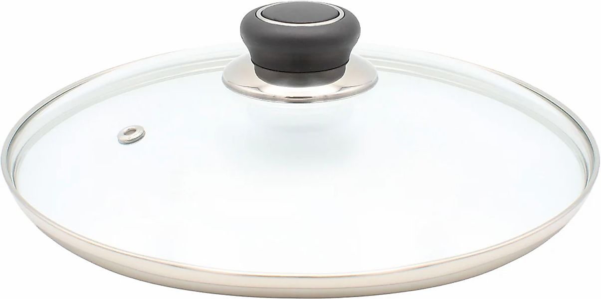 Krüger Deckel "Glasdeckel Diamant mit Kunststoffknopf" hitzebeständig bis 1 günstig online kaufen