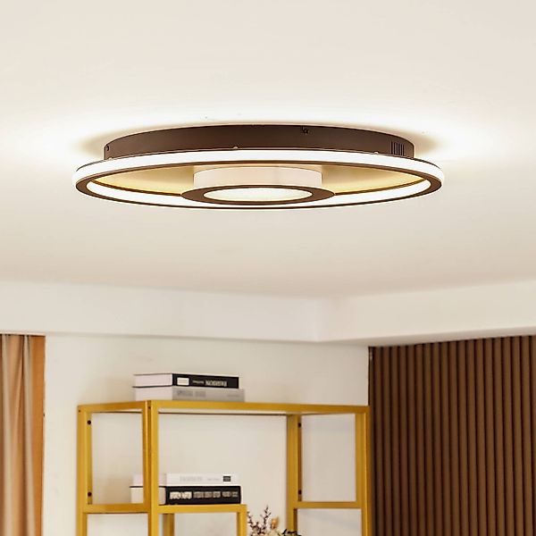 Lindby Pekela LED-Deckenlampe, rund, 59 cm günstig online kaufen