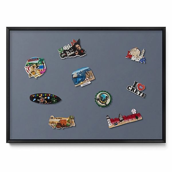 Tulup Magnettafel Magnettafel für Urlaubsmitbringsel Kühle Graue Farbe 70x5 günstig online kaufen