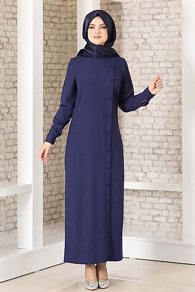 Modavitrini Hemdblusenkleid Abaya mit Knöpfen Hijab günstig online kaufen
