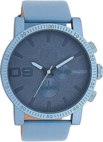 OOZOO Quarzuhr C11216, Armbanduhr, Herrenuhr, Lederarmband, günstig online kaufen