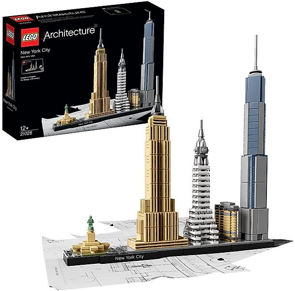 LEGO® New York City (21028), LEGO® Architecture Konstruktionsspielsteine, ( günstig online kaufen