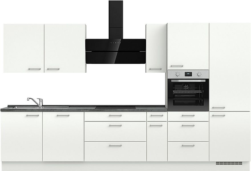 nobilia® Küchenzeile "Laser II", Ausrichtung wählbar, Breite 360 cm, vormon günstig online kaufen