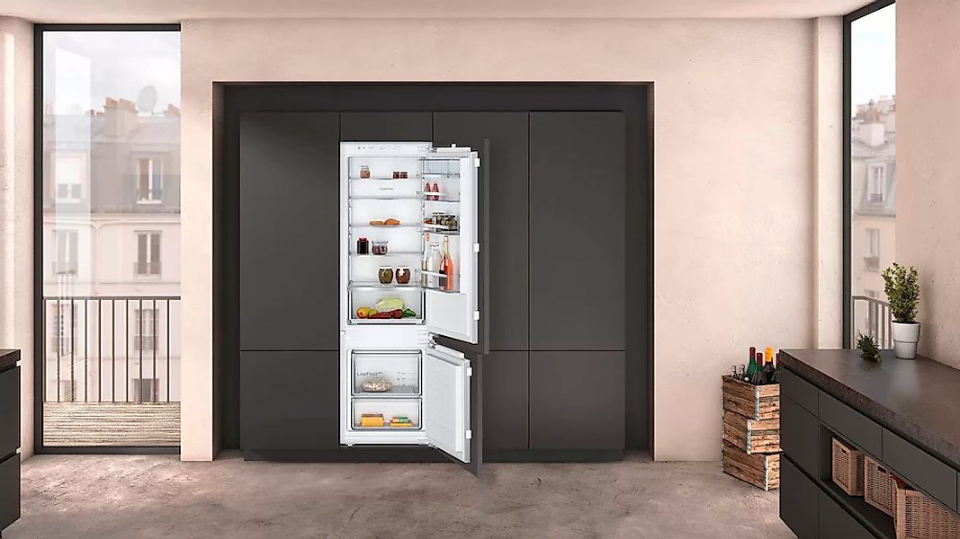 NEFF Einbaukühlgefrierkombination N 50 "KI5872FE0" 177,2 cm hoch 54,1 cm br günstig online kaufen