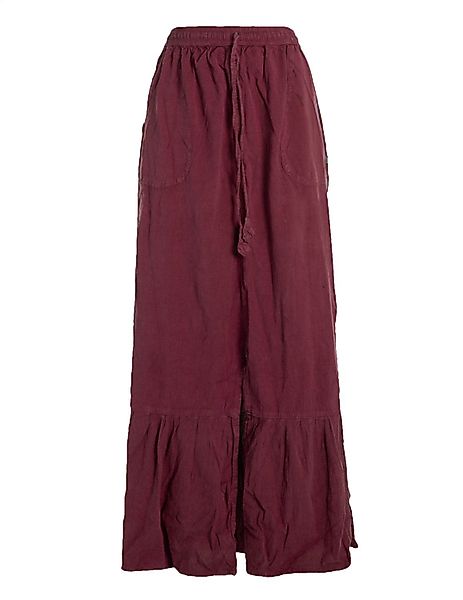 Vishes Maxirock Damen langer Rock Baumwolle günstig online kaufen