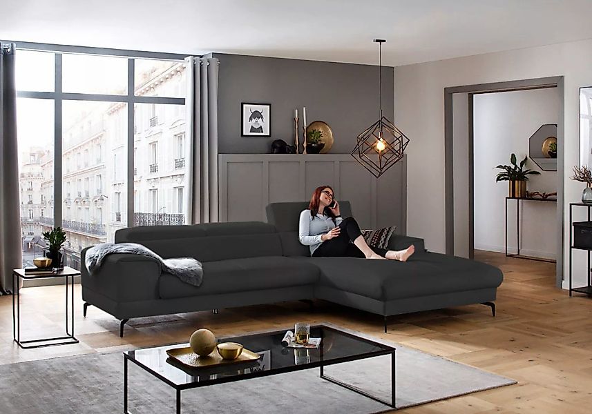 W.SCHILLIG Ecksofa "piedroo, Designsofa mit tollem Sitzkomfort, bequem und günstig online kaufen