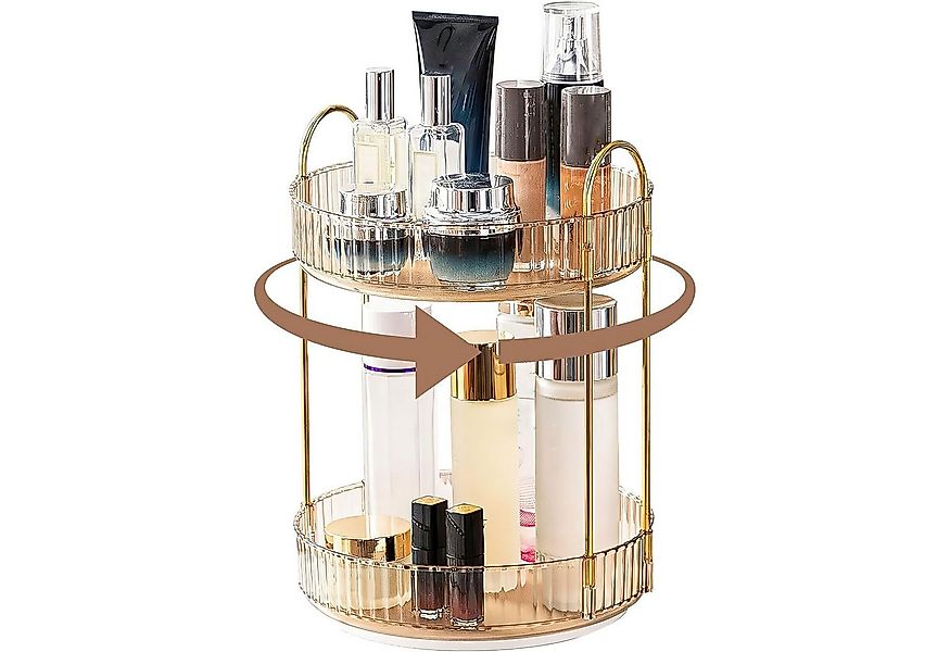 SURFOU Organizer Make Up Organizer 360° Drehbar Schminktisch Kosmetik (Schm günstig online kaufen
