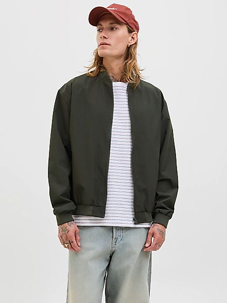 Jack & Jones Bomberjacke JJECHARGE BOMBER JACKET NOOS mit Rippbündchen günstig online kaufen