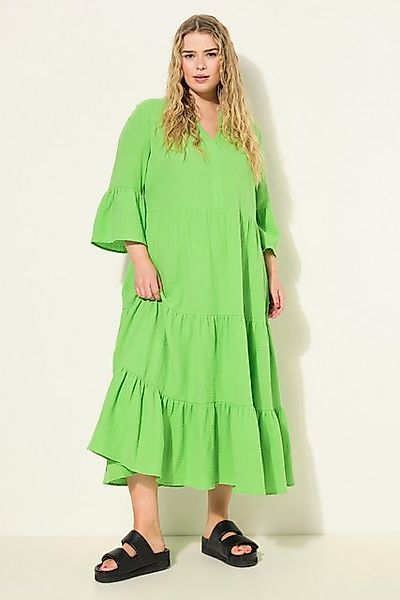 Studio Untold Maxikleid Maxikleid A-Line Musselin günstig online kaufen