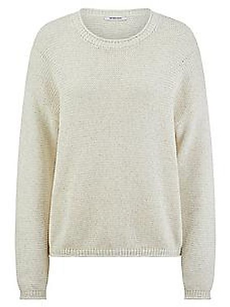 Rundhals-Pullover Peter Hahn beige günstig online kaufen