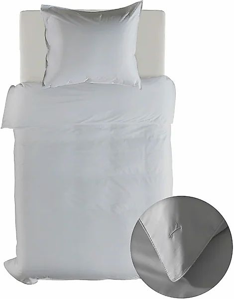 YELLOW Bettwäsche »Suite-Dubai« 2 Stk. tlg. Uni Design, 100% Baumwolle ab 1 günstig online kaufen