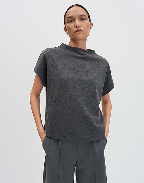 someday Kurzarmshirt KALENE Regular in Mélange lockere Passform, O-Form, Mé günstig online kaufen