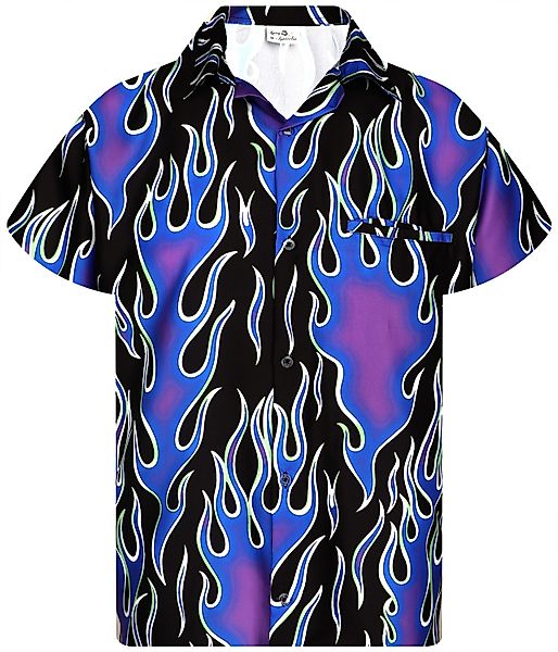 King Kameha Hawaiihemd Flames Wild Funky günstig online kaufen