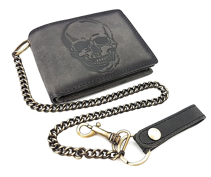 JOCKEY CLUB Geldbörse echt Leder Biker günstig online kaufen