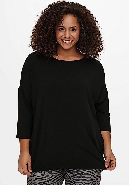 ONLY CARMAKOMA 3/4-Arm-Shirt CARLAMOUR (1-tlg) Plain/ohne Details günstig online kaufen