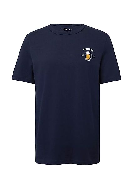 s.Oliver T-Shirt T-Shirt mit Artwork kurzarm, günstig online kaufen