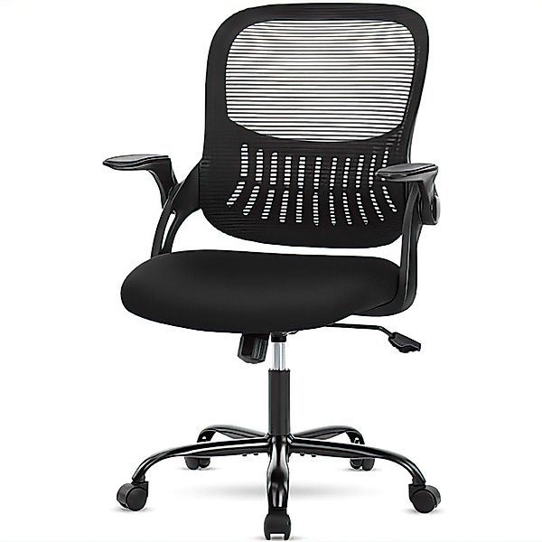Refined Living Bürostuhl Ergonomie Drehstuhl Klappbare günstig online kaufen