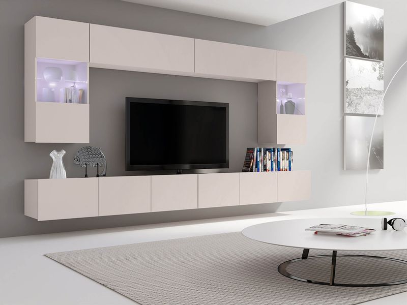 MIRJAN24 Wohnwand Calabrini I, (6er-Set, 2x günstig online kaufen