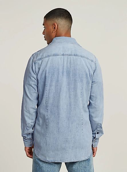 G-STAR Langarmshirt "Dakota Slim Denim Hemd" günstig online kaufen
