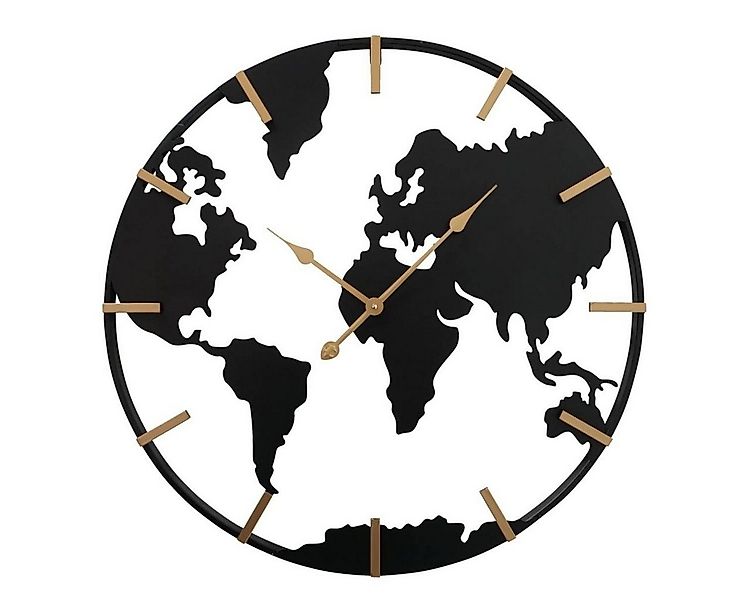 BOLTZE GRUPPE GmbH Wanduhr Wanduhr UNION, Metall, mit goldenen Uhrzeigern günstig online kaufen