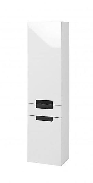 Seitenschrank 40 Siena von Held Möbel Weiss Hgl / Grau Hgl günstig online kaufen