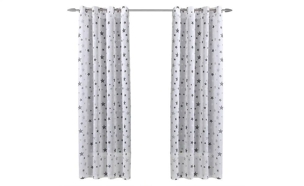 Weckbrodt Ösenschal   ¦ weiß ¦ Synthetik ¦ Maße (cm): B: 135 H: 0,5 Gardine günstig online kaufen