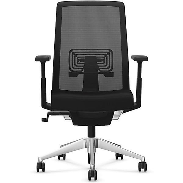 HAWORTH Very Task Bürostuhl | Netzrücken | Schwarz | Alugestell | Kompletta günstig online kaufen