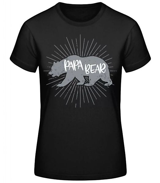 Papa Bear · Frauen Basic T-Shirt günstig online kaufen