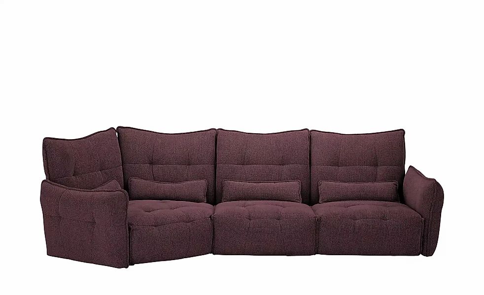 Ecksofa  Jeaneva ¦ rot ¦ Maße (cm): B: 379 H: 101 T: 151.0 Polstermöbel > S günstig online kaufen