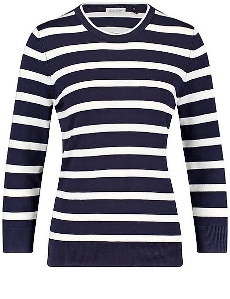 GERRY WEBER 3/4 Arm-Pullover Geringelter 3/4 Arm Pullover günstig online kaufen