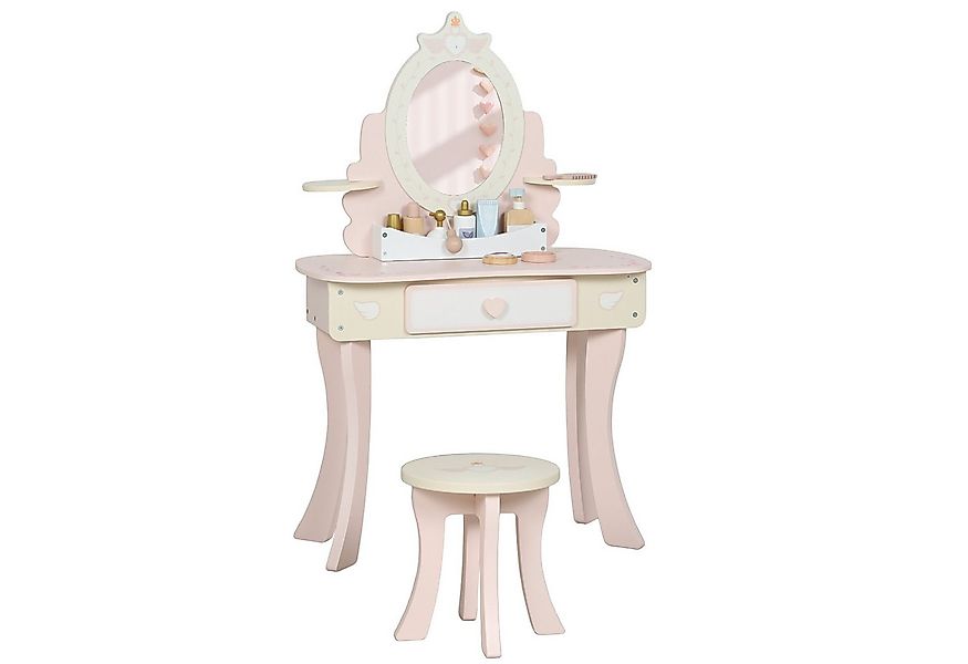 BlingBin Schminktisch Kinder, Schminktisch-Set mit Hocker, Schublade, abneh günstig online kaufen