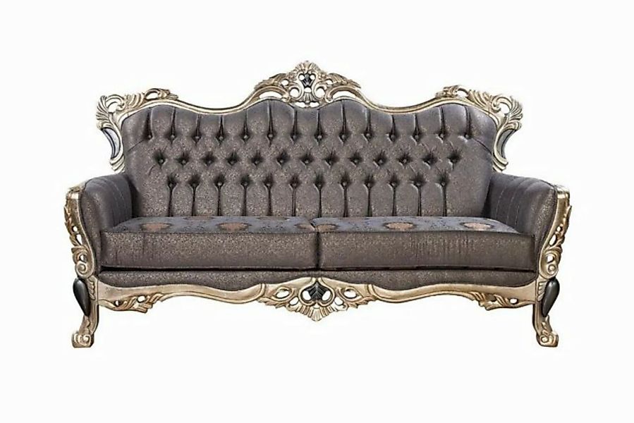 JVmoebel Sofa Klassisch Sofa 3 Sitzer Polstersofa weiß Textill Sitz Design günstig online kaufen