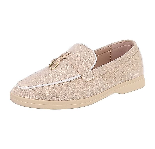 Ital-Design Damen Loafers mit komfortablem Design und eleganten Details Sli günstig online kaufen
