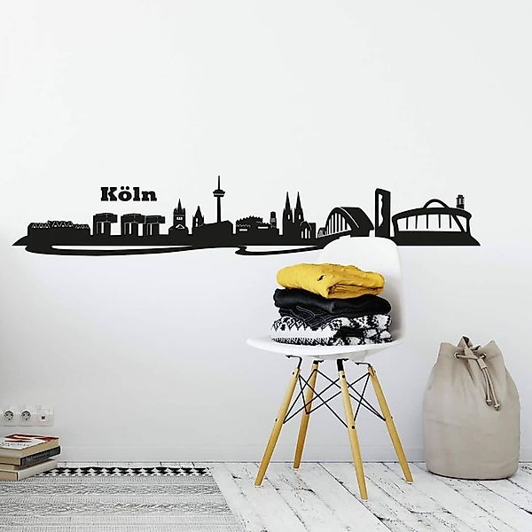 K&L Wall Art Wandtattoo Stadt Wandtattoo günstig online kaufen