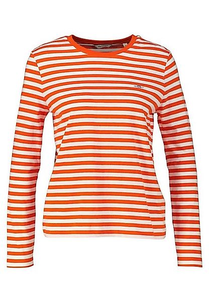 Gant T-Shirt Damen Langarmshirt aus Bio-Baumwolle (1-tlg) günstig online kaufen