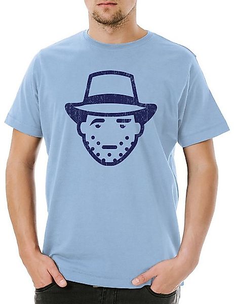 Urban Backwoods Print-Shirt Urban Backwoods Jones Face Herren T-Shirt Hellb günstig online kaufen