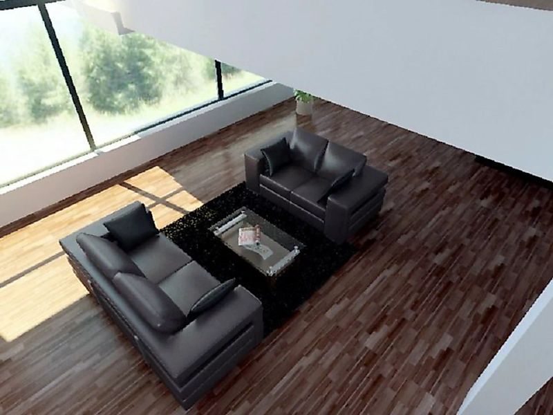 JVmoebel Sofa Design Couchen Sofas Polster 321 Sitzer Sofagarnitur Set Lede günstig online kaufen