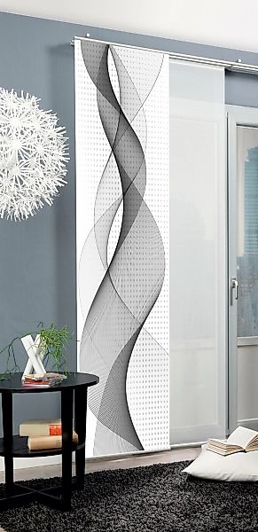 Vision S Schiebegardine "OPALIA" Paneelwagen 1 Stk. tlg. HxB: 245x60, Dekos günstig online kaufen